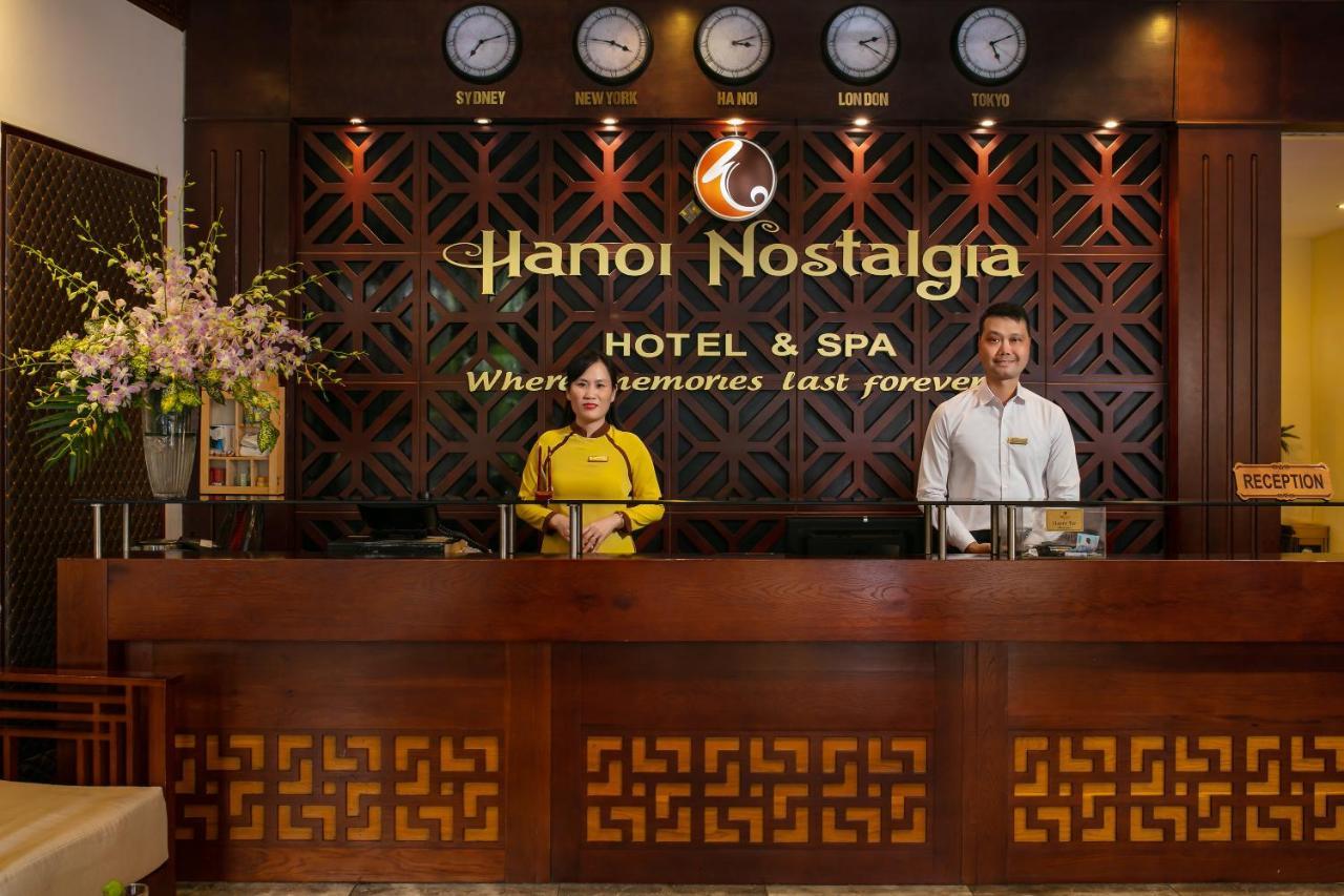 Hanoi Nostalgia Hotel & Spa מראה חיצוני תמונה